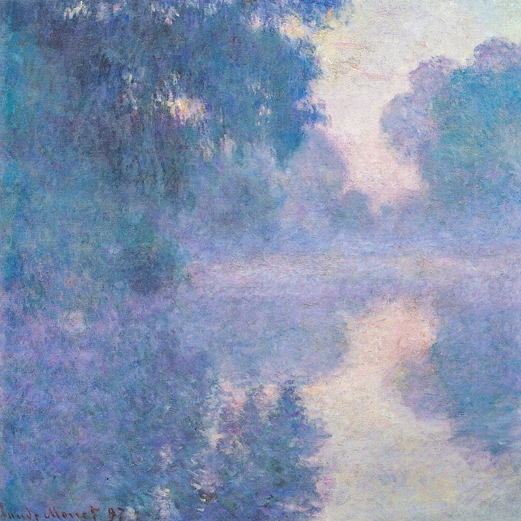 Picture of SEINE NEAR GIVERNY 1897