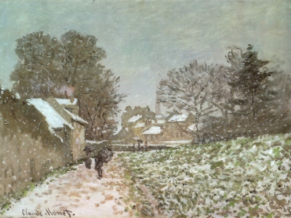 Picture of SNOW AT ARGENTEUIL 1875