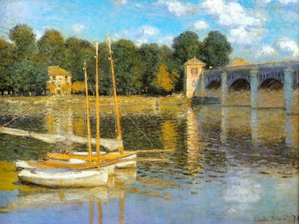 Picture of THE BRIDGE AT ARGENTEUIL 1874