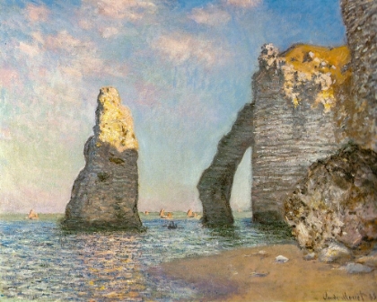 Picture of THE CLIFFS AT ETRETAT 1885