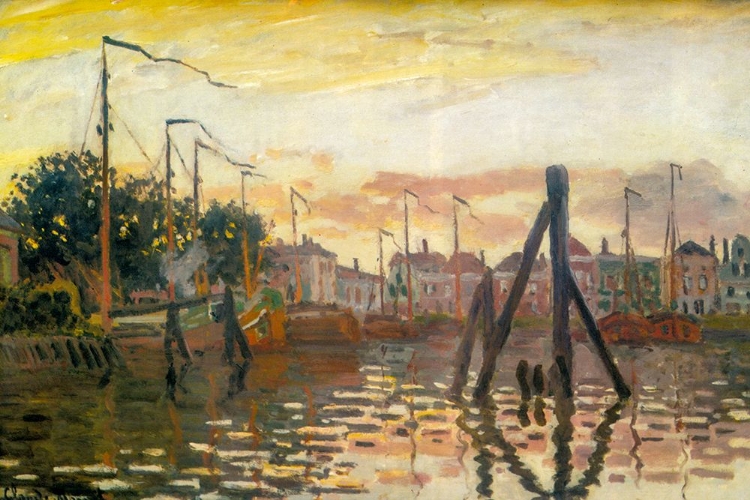 Picture of THE PORT OF ZAANDAM 1871