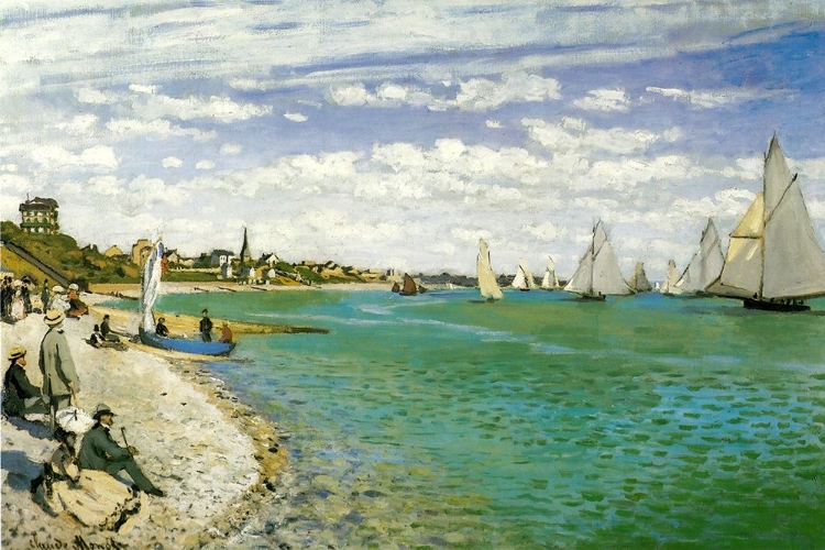 Picture of THE REGATTA AT SAINTE-ADRESSE 1867