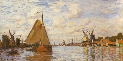 Picture of THE ZAAN AT ZAANDAM 1871