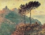 Picture of VARENGEVILLE CHURCH WITH TREES 1882