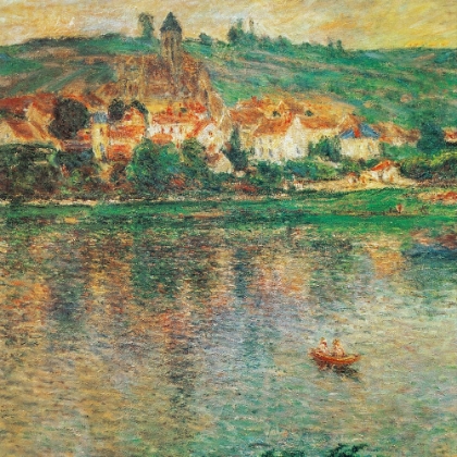 Picture of VETHEUIL WITH BOAT 1901
