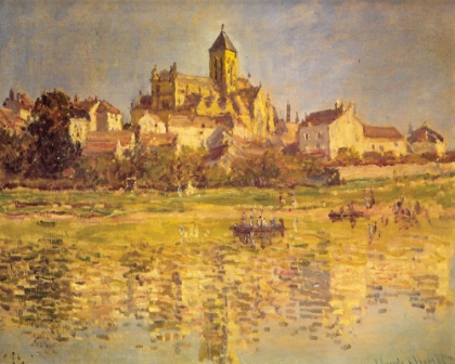 Picture of VETHEUIL CHURCH 1879