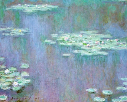 Picture of WATER-LILIES 1905