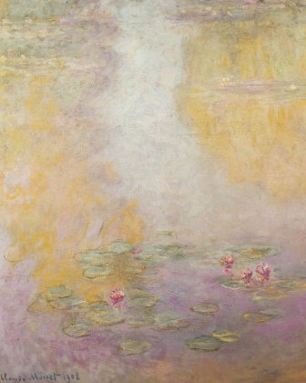 Picture of WATER-LILIES 1908