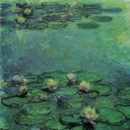 Picture of WATER-LILIES 1914