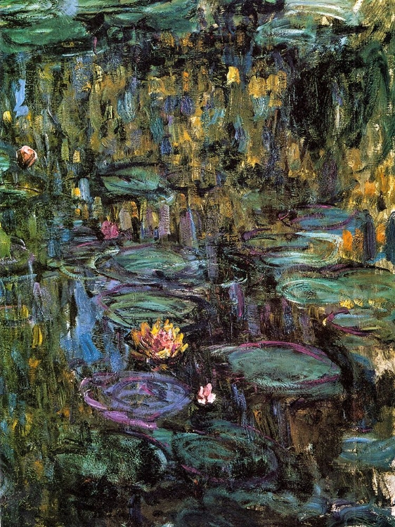 Picture of WATER-LILIES 1915