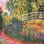 Picture of WATER-LILY POND-WATER IRISES 1900