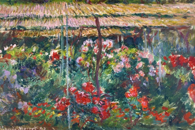 Picture of PEONY GARDEN 1887