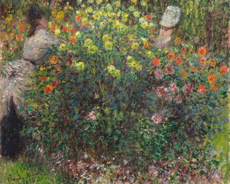 Picture of LADIES IN FLOWERS 1875