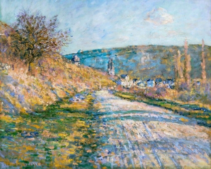 Picture of THE ROAD TO VETHEUIL 1879