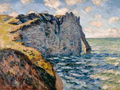 Picture of THE CLIFF OF AVAL-ETRETAT 1885