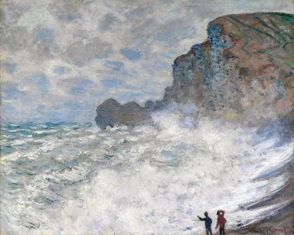 Picture of ROUGH WEATHER AT ETRETAT
