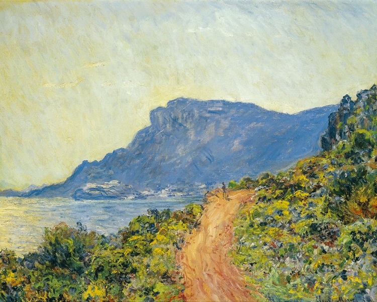 Picture of LA CORNICHE NEAR MONACO 1884