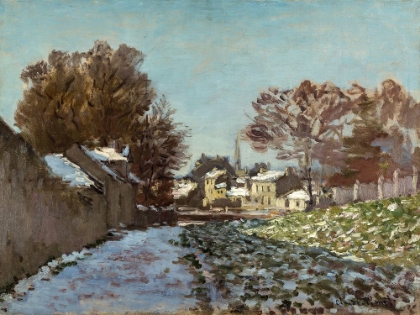 Picture of SNOW EFFECT AT ARGENTEUIL 1875