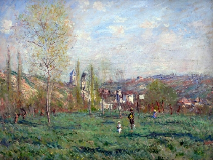 Picture of SPRING IN VETHEUIL 1880