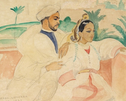 Picture of A MOROCCAN COUPLE