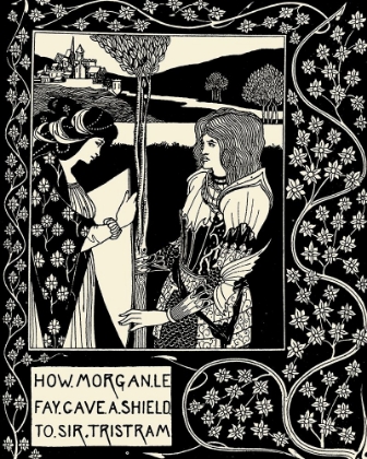 Picture of MORTE DARTHUR 1893 - HOW MORGAN LE FAY GAVE A SHIELD