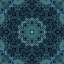 Picture of GOLD TEAL TILE II