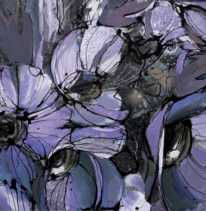 Picture of PURPLE POPPIES II