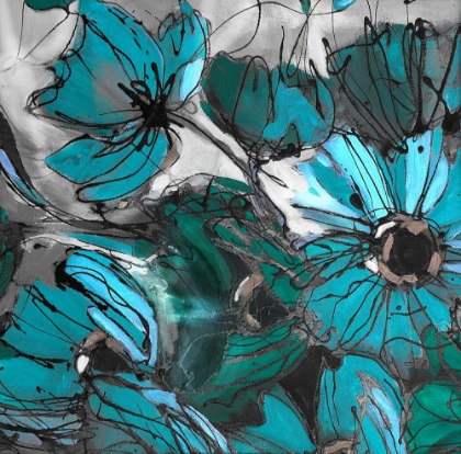 Picture of BLUE POPPIES I