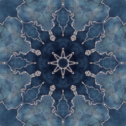 Picture of NAVY GOLD TILE II 