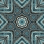 Picture of GOLD TEAL TILE I 