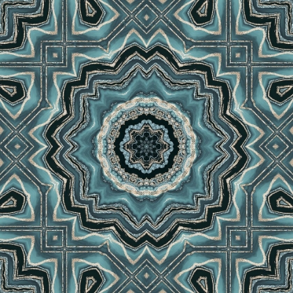 Picture of GOLD TEAL TILE II 