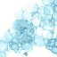 Picture of BUBBLE SQUARE AQUA II