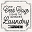 Picture of LAUNDRY ART I-BEST DAYS