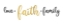 Picture of RELIGIOUS ART PANEL II-LOVE FAITH