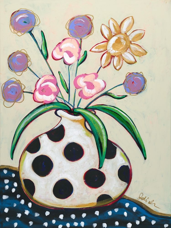Picture of POP FLORALS II-DOTS