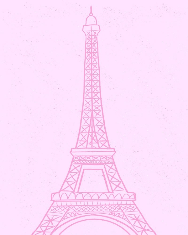 Somerset House Images. PINK EIFFEL TOWER