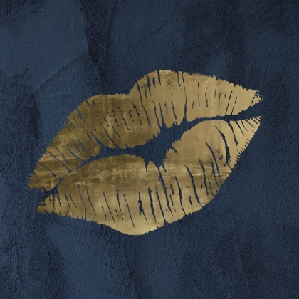 Picture of NAVY AND GOLD KISS