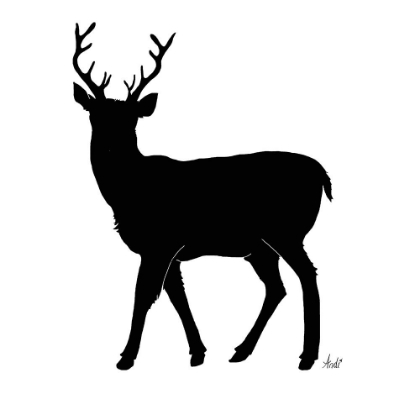 Picture of DEER SILHOUETTE