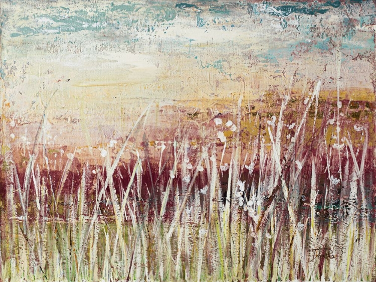 Picture of TALL GRASS AT SUNSET