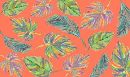 Picture of COLORFUL LEAVES SCATTER PATTERN