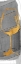 Picture of GOLDEN WINE GLASS II