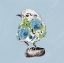 Picture of THE BLUE FLORAL BIRD I