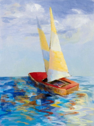 Picture of RED SAILBOAT