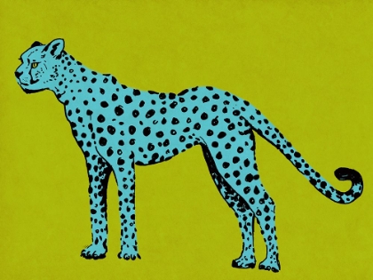 Picture of CHEETAH ON GREEN