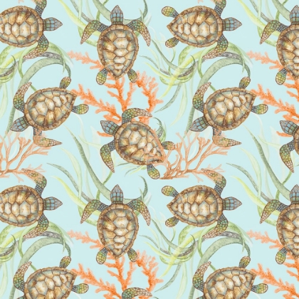 Picture of SWIMMING TURTLE PATTERN