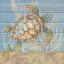 Picture of OCEAN FLOOR BLUE SQUARE IV