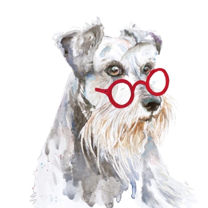 Picture of SCHNAUZER WITH GLASSES