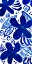 Picture of BLUE FLORAL PANEL