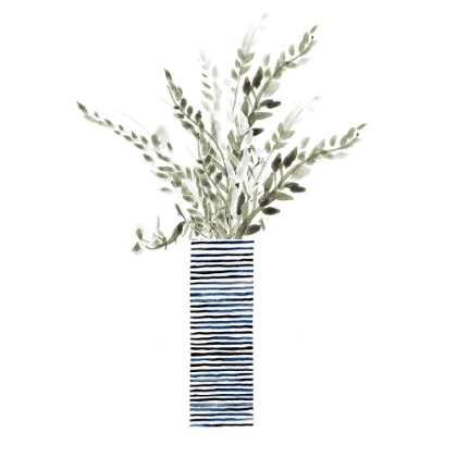 Picture of TALL BLUE TEXTURED VASE
