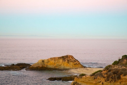 Picture of ROCKY SHORELINE AT DUSK